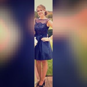 Eliza J Fit and Flare Dress